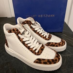 Stuart Weitzman Ryan Calf-Hair High Tops size 39